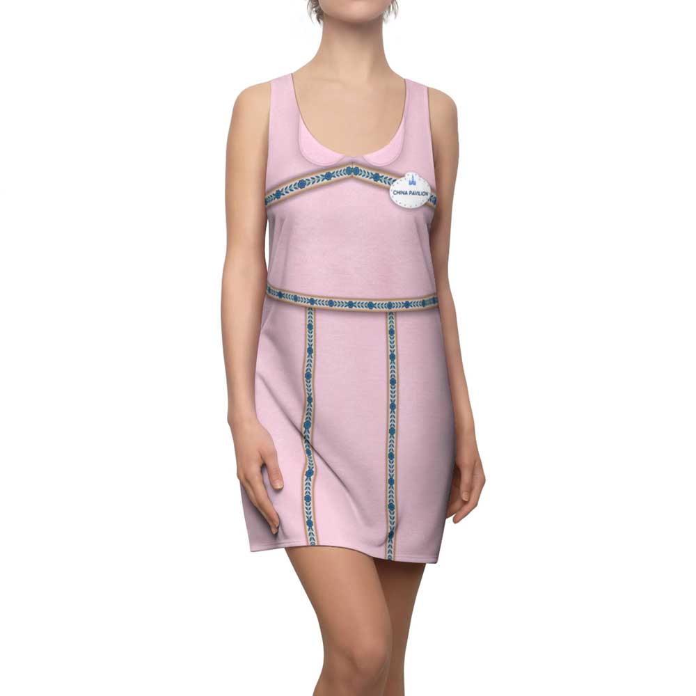 Epcot China Pavilion Dress Disney Cast Member Costume Halloween