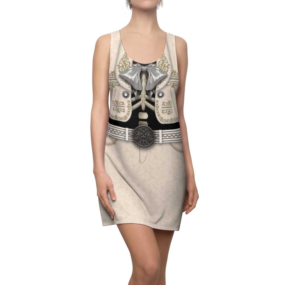 Ernesto De La Cruz Sleeveless Dress Disney Coco Cosplay Costume Halloween