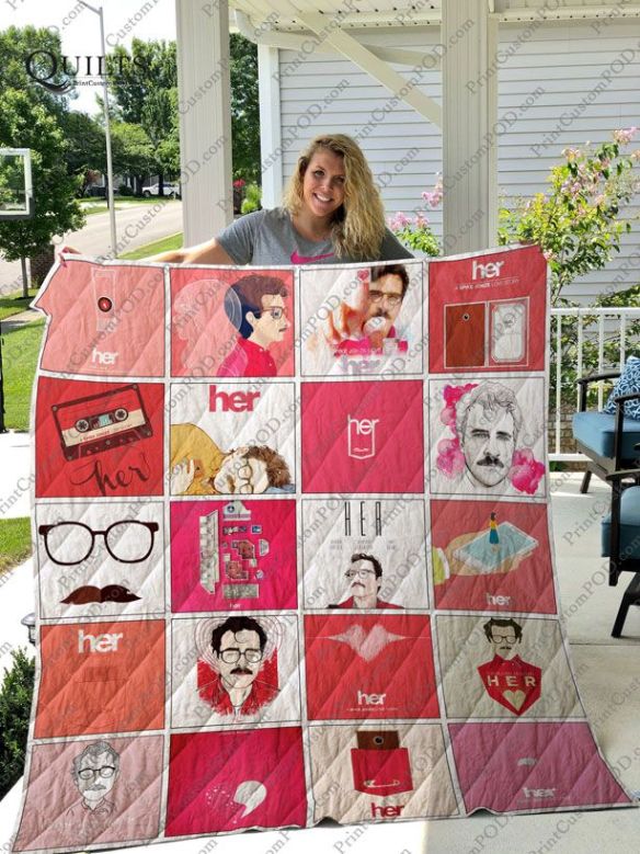 Fanart Her For Fans Fleece Quilt Blanket Premium