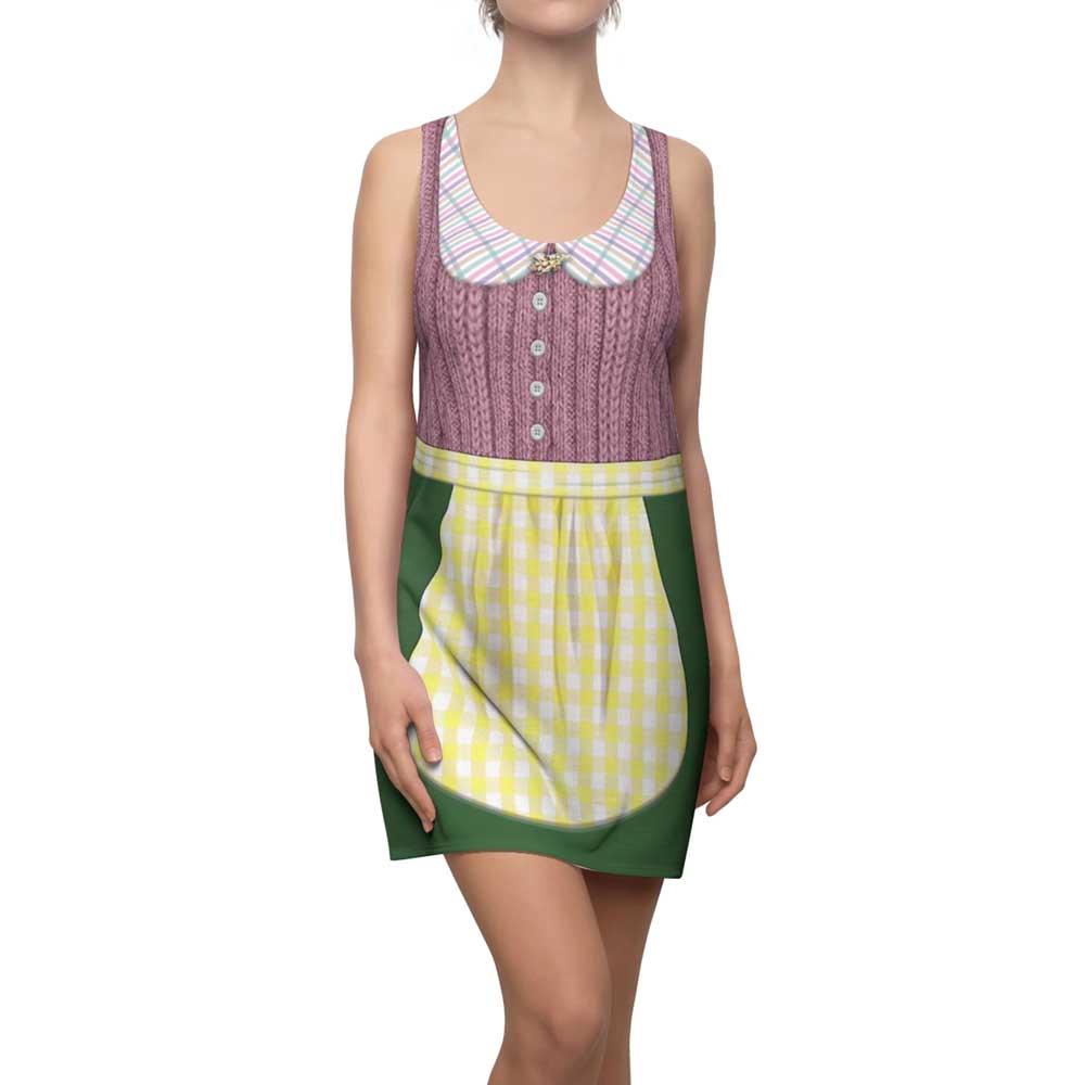 Fran Sinclair Dress Disney Dinosaurs Costume Halloween Cosplay