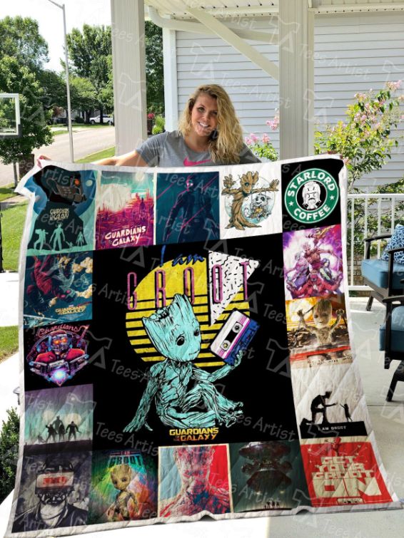 Guardians Of The Galaxy Designs Fleece Quilt Blanket Comfortable