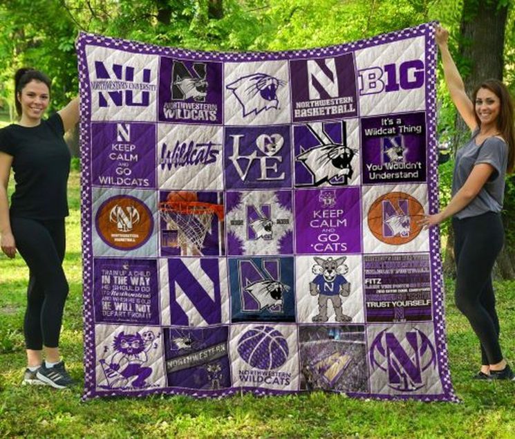 Its A Wildcat Thing Ncaa Northwestern Wildcats Collection Fleece Quilt Blanket Premium