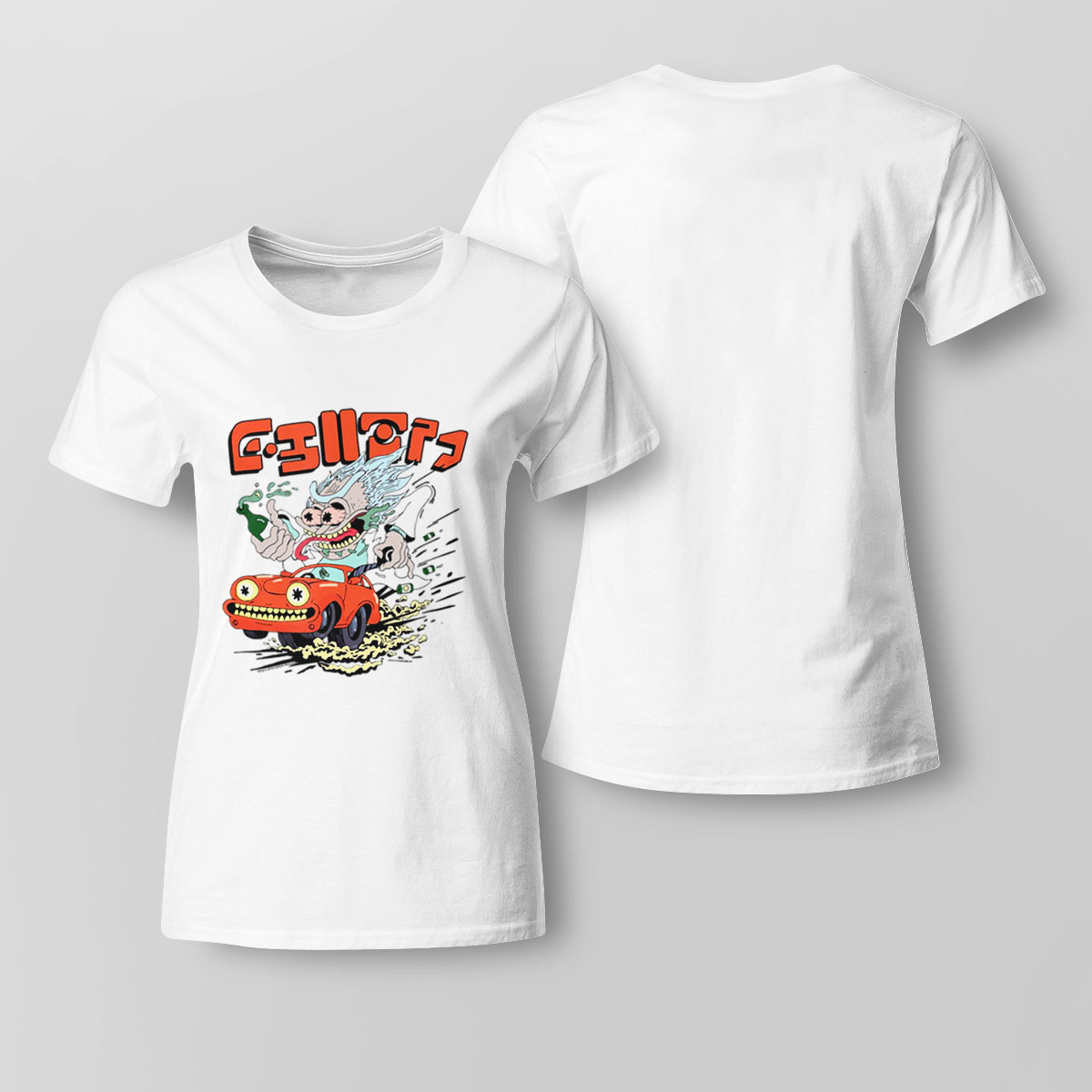 Crazy Rick Car Morty Rick And Morty Shirt