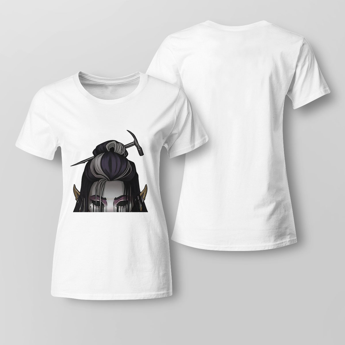 Creepy Laudna Critical Role Shirt Long Sleeve, Ladies Tee