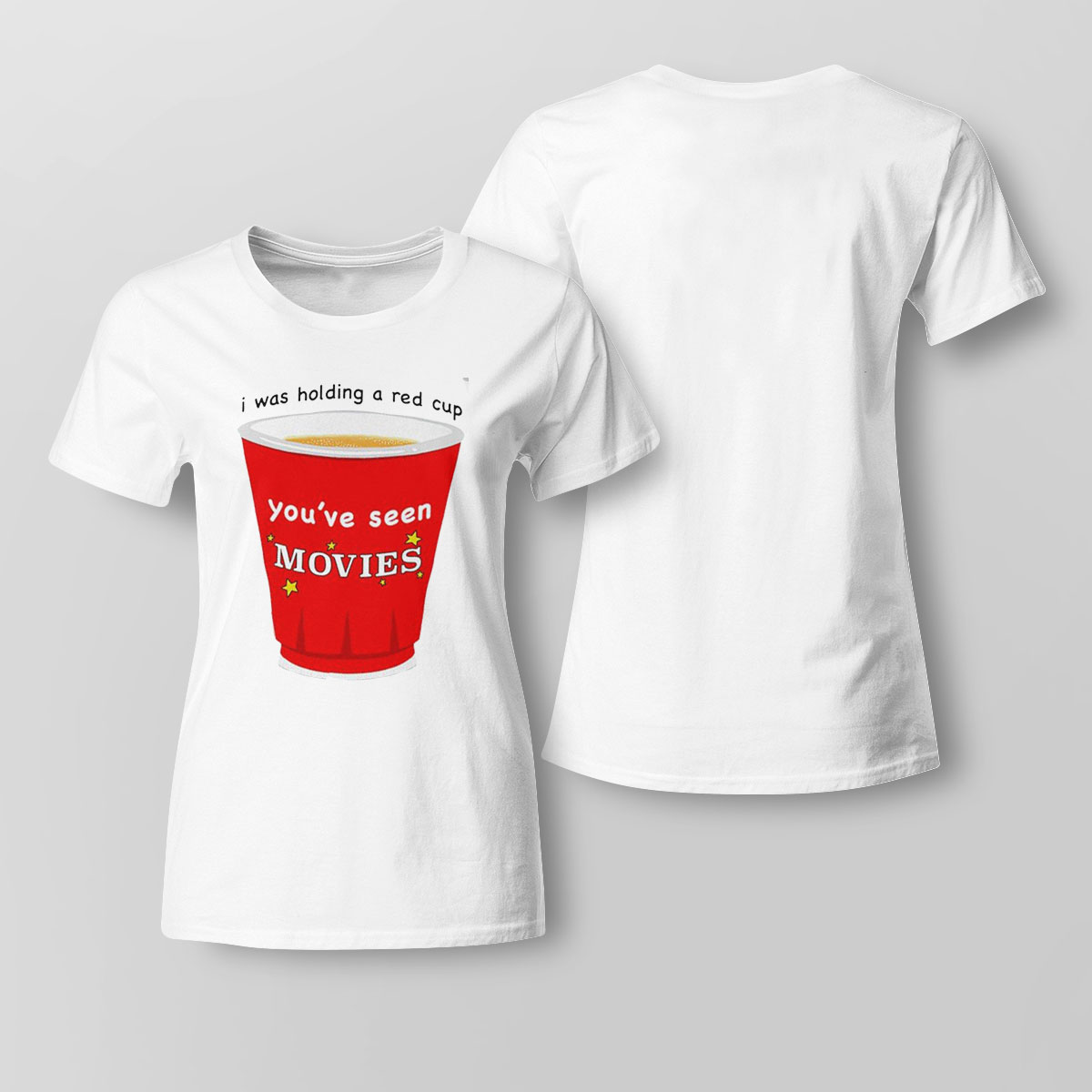 I Was Holding A Red Cup Youve Seen Movies John Mulaney Shirt Sweatshirt, Tank Top, Ladies Tee
