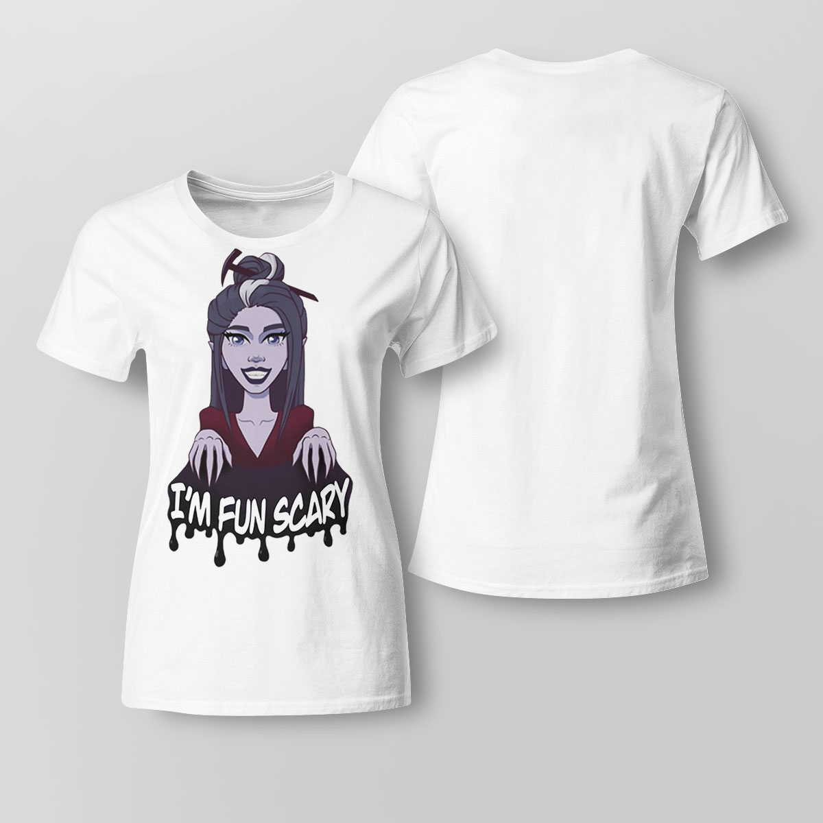 Laudna Im Fun Scary Critical Role Shirt Long Sleeve, Ladies Tee