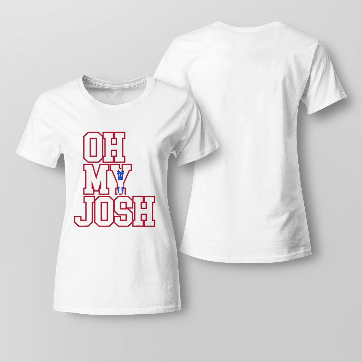 Oh My Josh T Shirt Long Sleeve, Ladies Tee