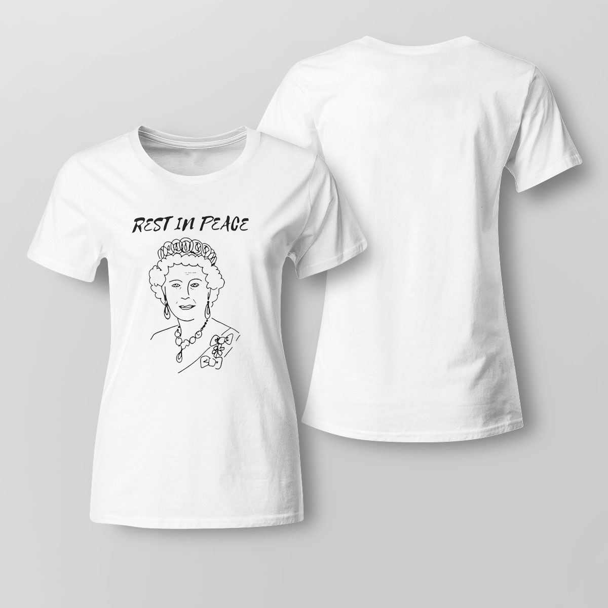Queen Elizabeth Ii Rest In Peace Shirt