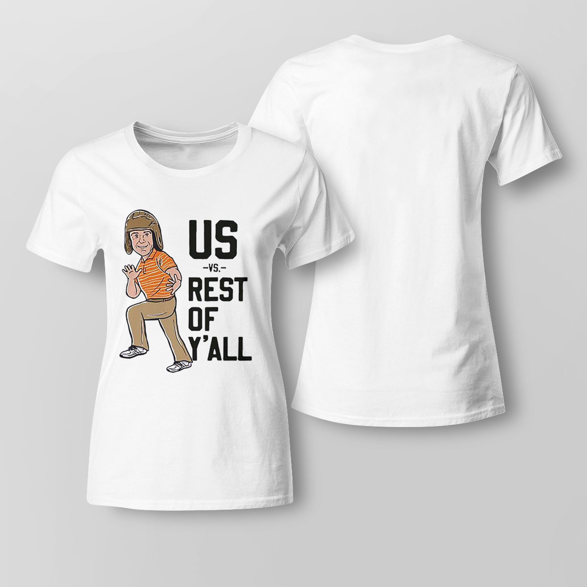 Us Vs Rest Of Yall Clemson Tigers Shirt Sweatshirt, Tank Top, Ladies Tee