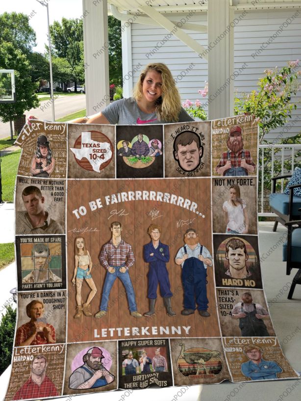 Letterkenny For Fans Collection Fleece Quilt Blanket Gift