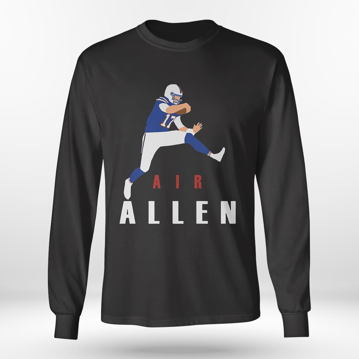Air Allen Josh Allen T-shirt Long Sleeve, Ladies Tee Air Allen Josh Allen T-shirt Long Sleeve, Ladies Tee