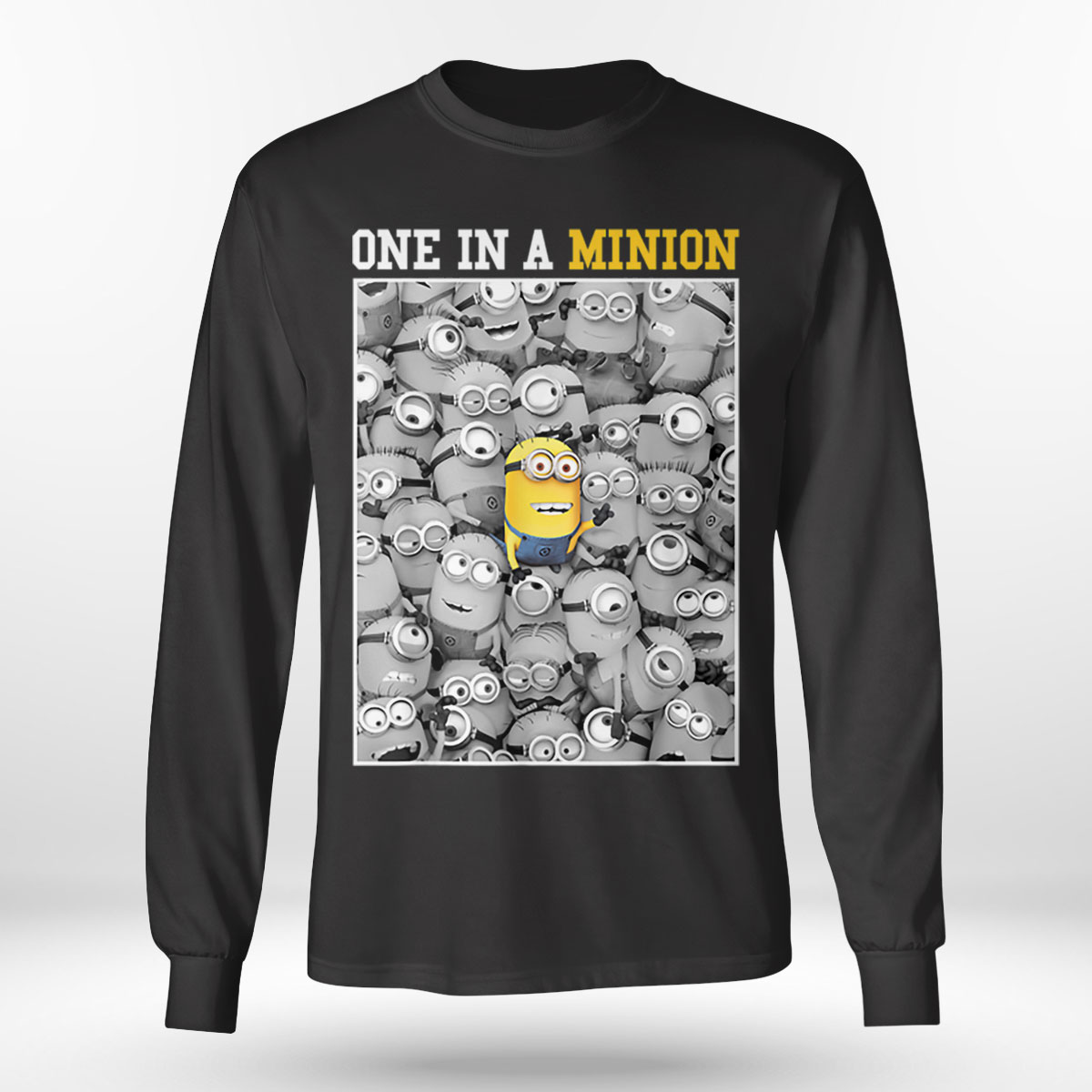 Despicable Me Minions One In A Minion Color Pop Portrait T Shirt Sweatshirt, Tank Top, Ladies Tee Despicable Me Minions One In A Minion Color Pop Portrait T Shirt Sweatshirt, Tank Top, Ladies Tee