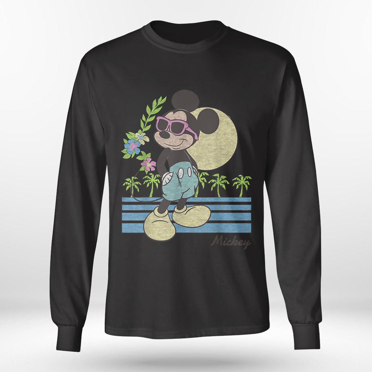 Disney Mickey And Friends Mickey Retro Beach T Shirt Disney Mickey And Friends Mickey Retro Beach T Shirt