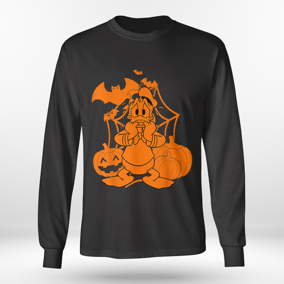 Disney Mickey Friends Halloween Donald Duck Pumpkins T Shirt Hoodie, Long Sleeve, Tank Top Disney Mickey Friends Halloween Donald Duck Pumpkins T Shirt Hoodie, Long Sleeve, Tank Top