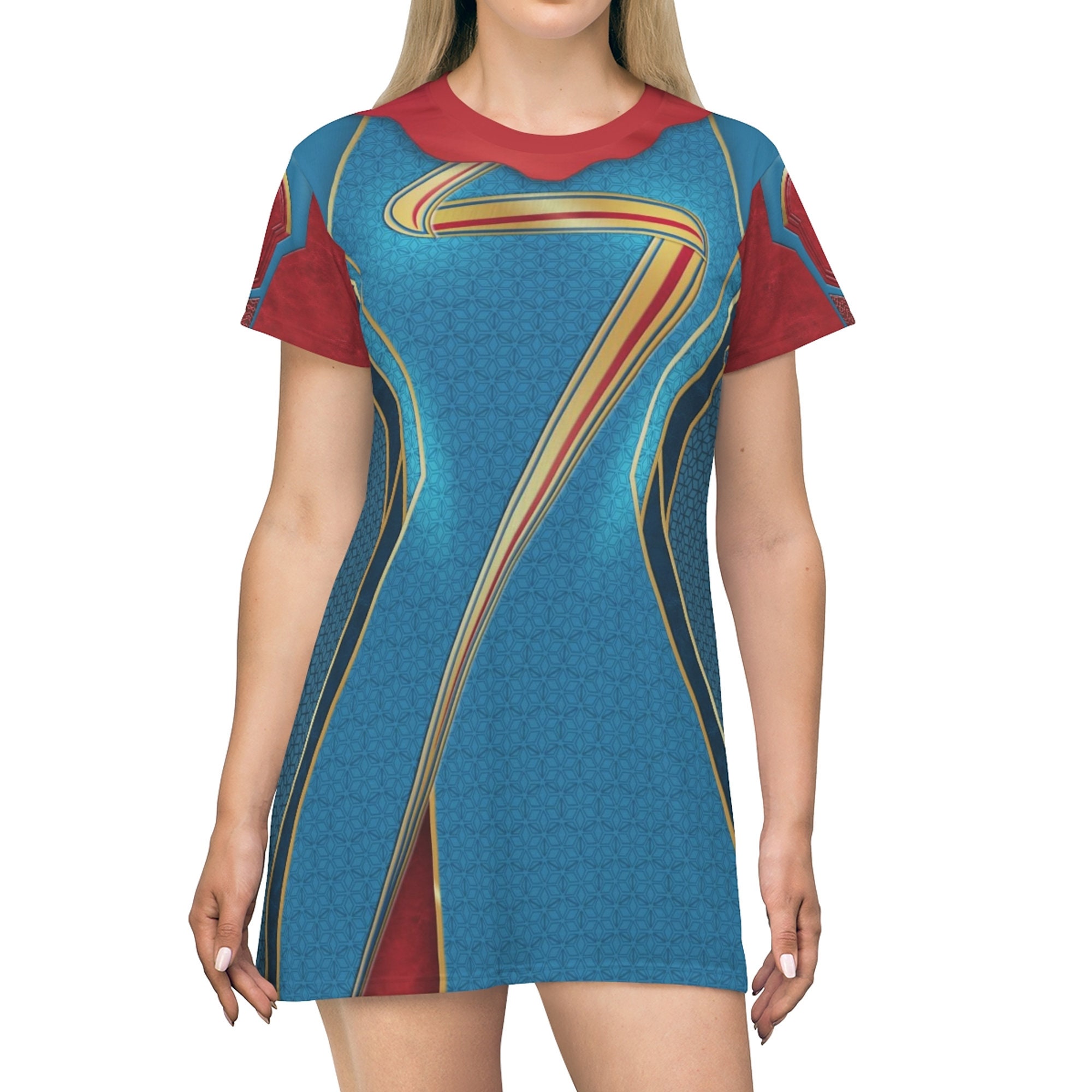 Ms Marvel Dress Costume Ms Marvel Halloween