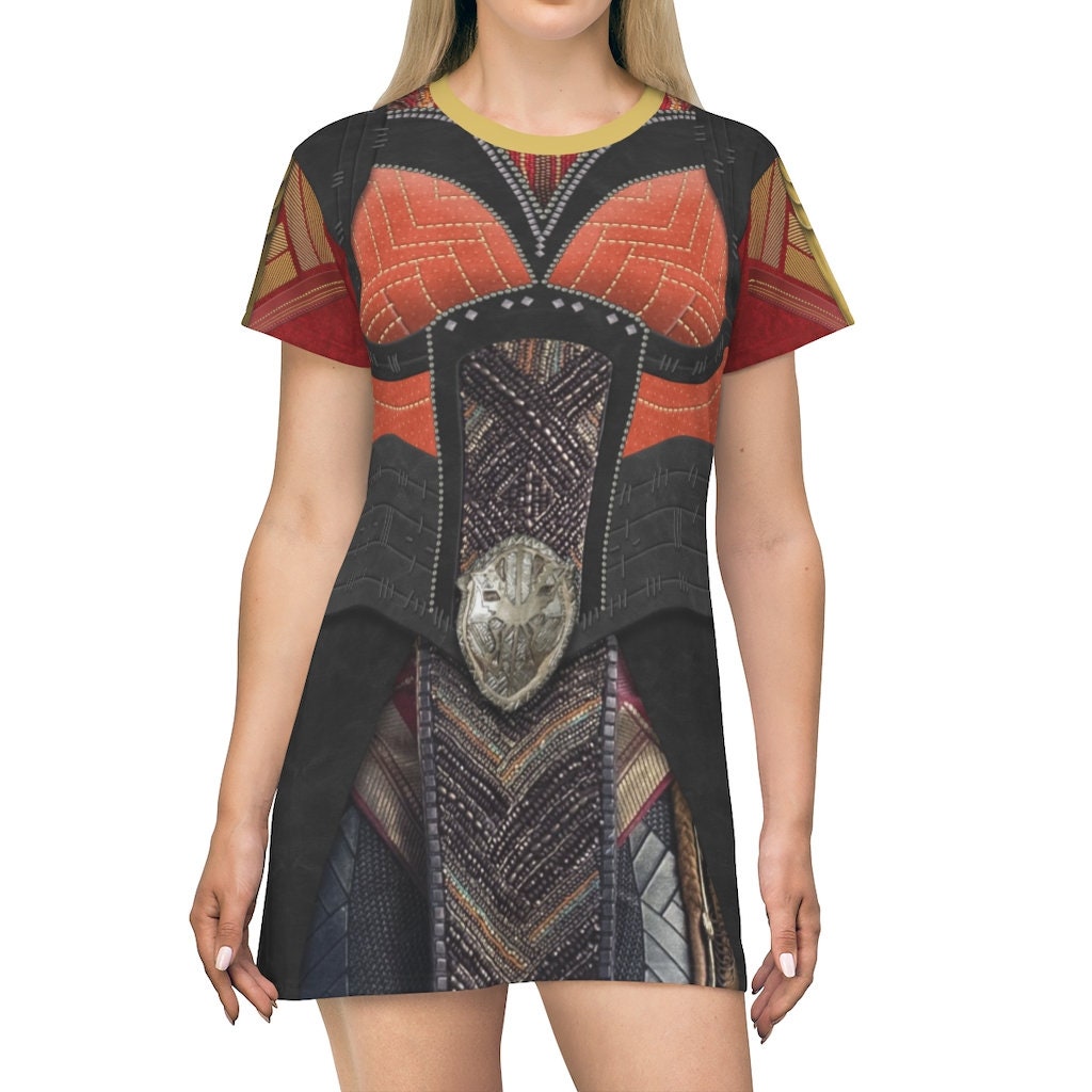 Okoye Dress Costume Black Panther Cosplay Halloween