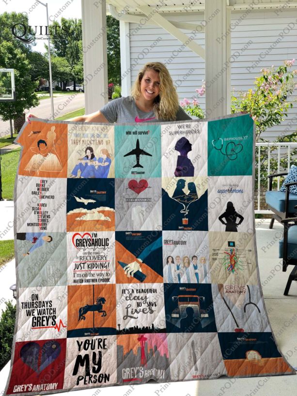 On Thursdays We Watch Greys Anatomy For Fans New Fleece Quilt Blanket Gift