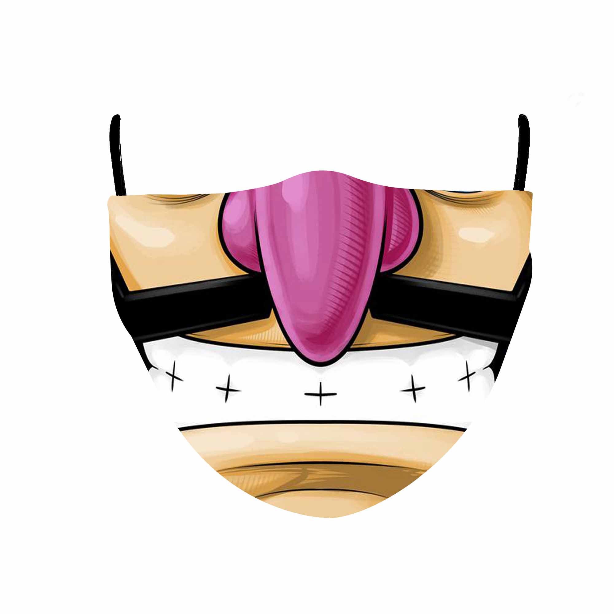 Super Mario Waluigi Face Mask