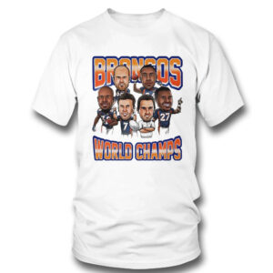 Denver Broncos World Champs 25Th Anniversary Shirt
