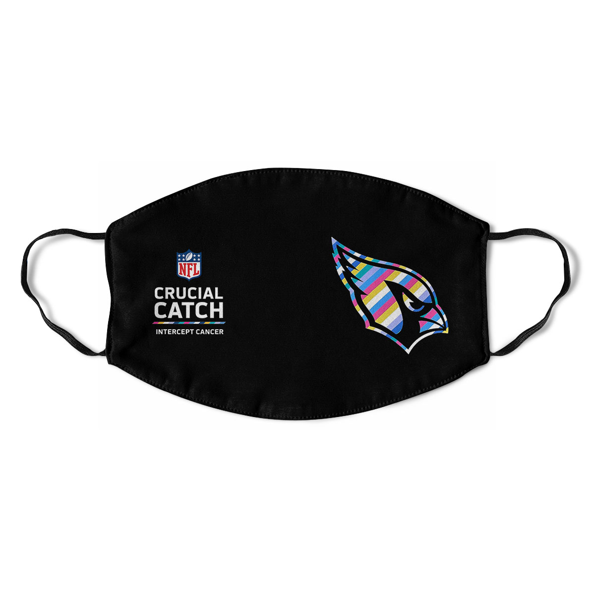Arizona Cardinals Nfl Crucial Catch Multicolor Face Mask