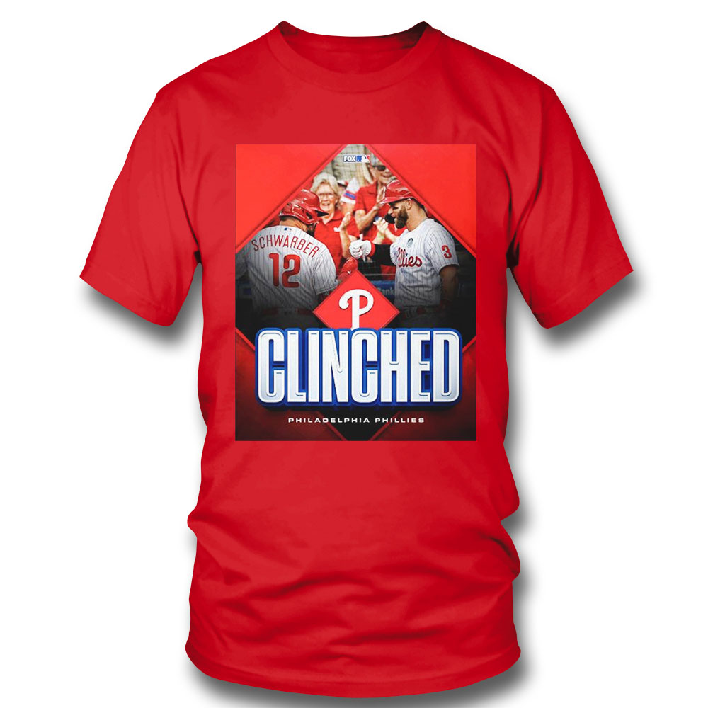 Philadelphia Phillies 2022 Clinched Welcome To Red Octorber Postseason Shirt