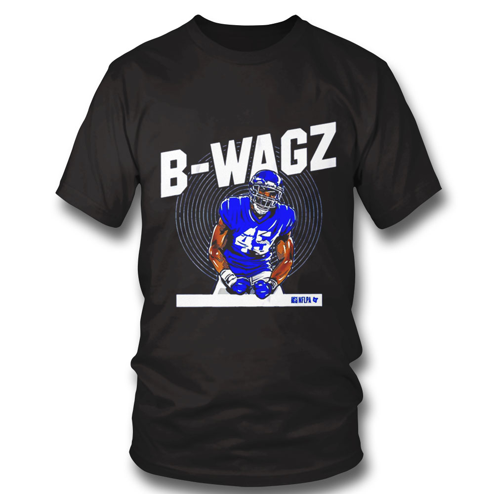 Blue And White Design Bobby Wagner Shirt Sweatshirt, Tank Top, Ladies Tee