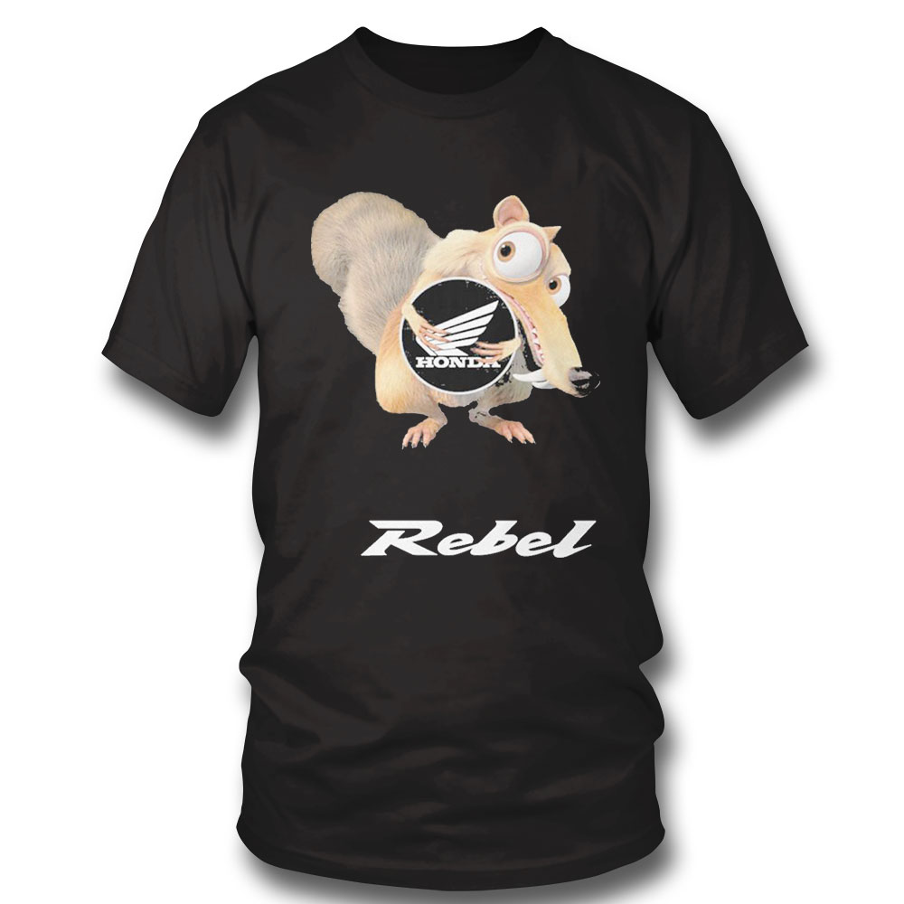 Official Baby Groot Hug Honda Logo Rebel Shirt