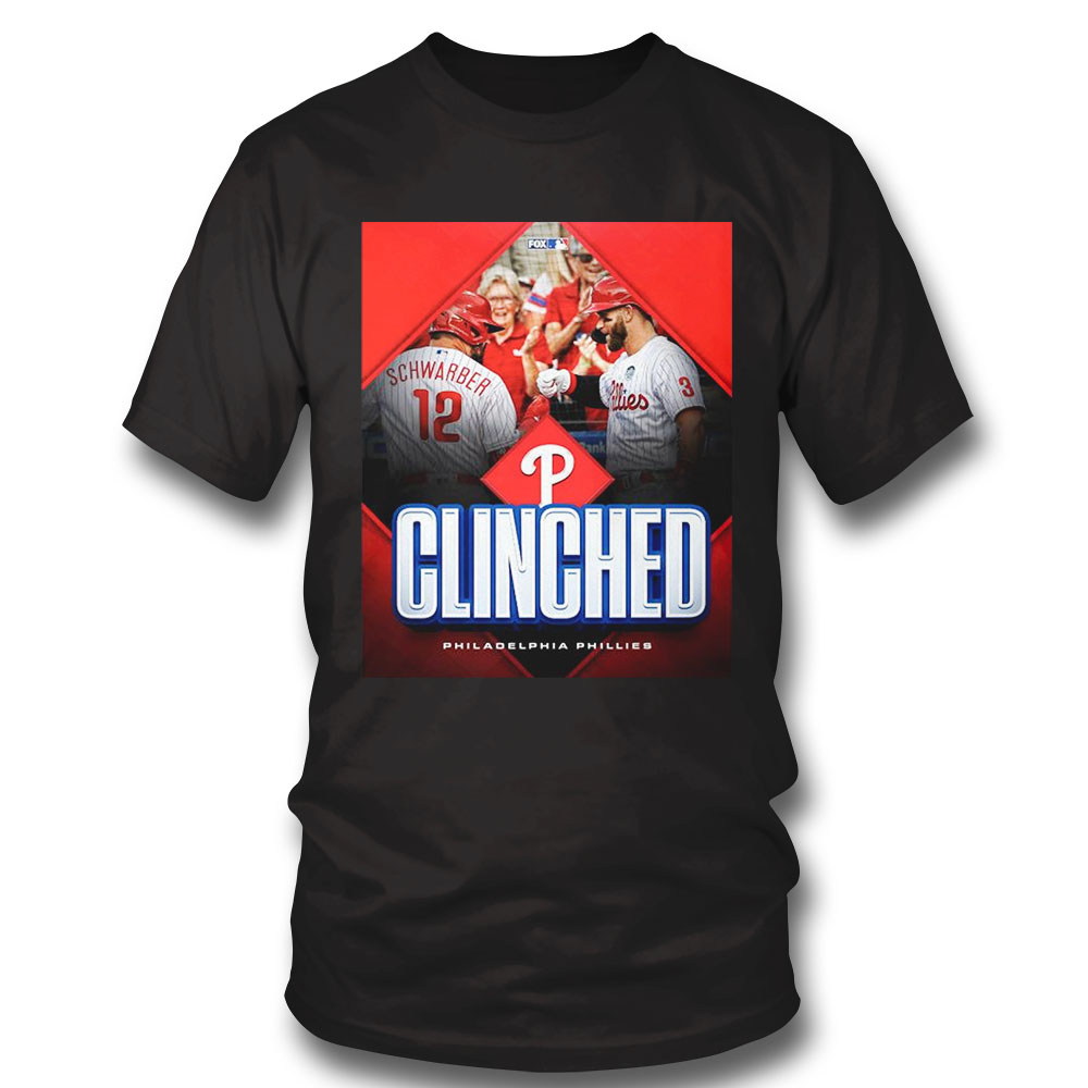 Philadelphia Phillies 2022 Clinched Welcome To Red Octorber Postseason Shirt
