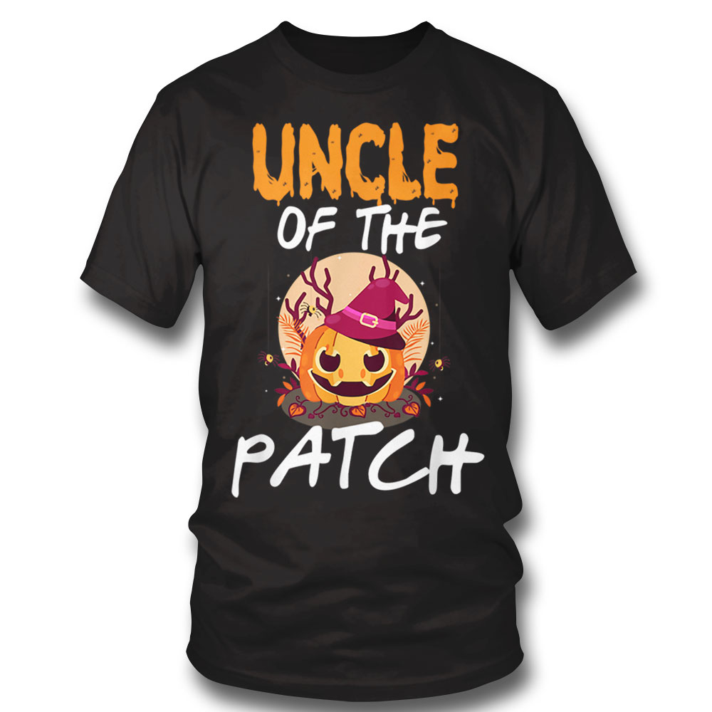 Pumpkin Uncle Of The Patch Funny Matching Party Halloween Shirt