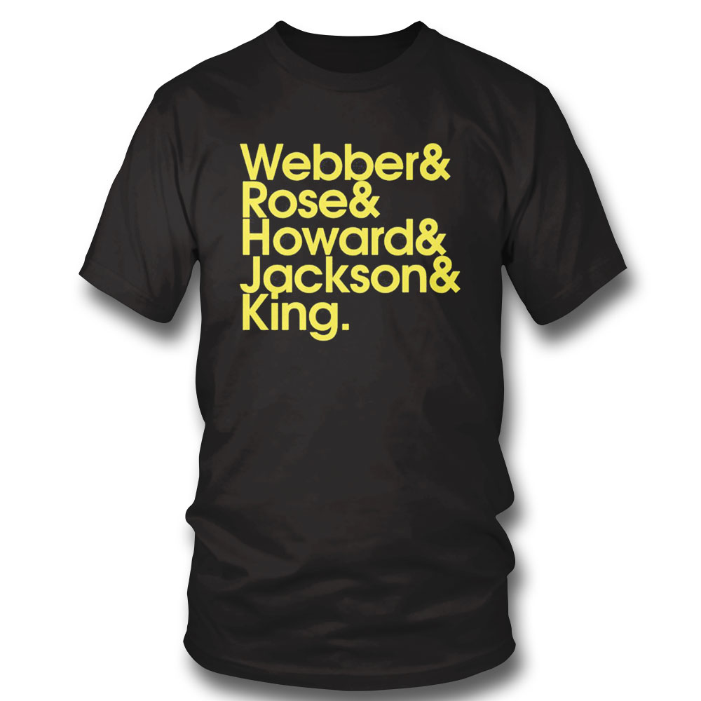 Webber Rose Howard Jackson And King Shirt Long Sleeve, Ladies Tee