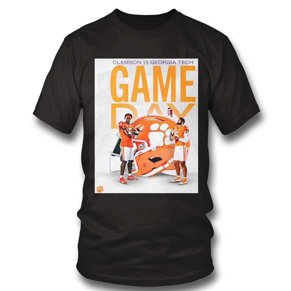 Yoneshirt Clemson Vs Georgia Tech Game Day 2022 Shirt Sweatshirt, Tank Top, Ladies Tee
