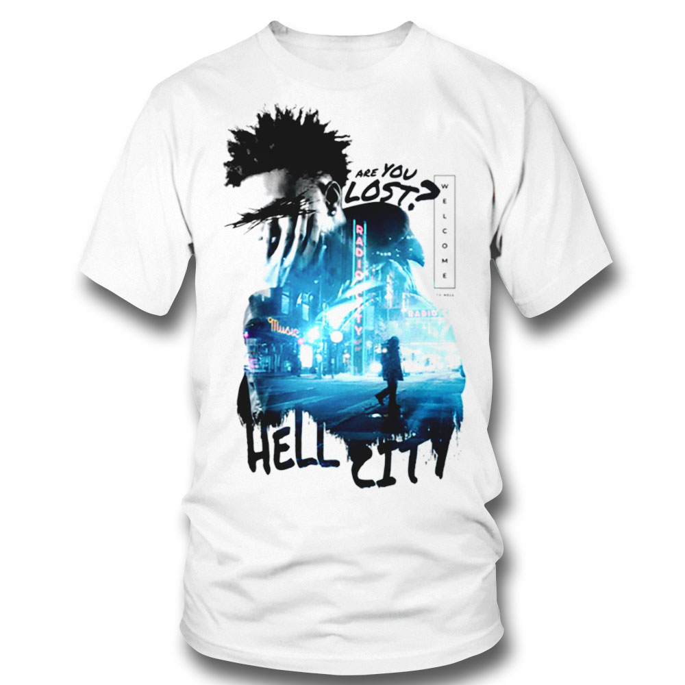Are You Lost Hell City Street Style Shirt Hoodie Long Sleeve, Ladies Tee