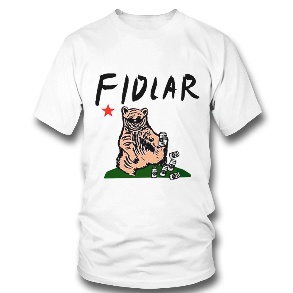 California Bear Drink Cheap Beer Fidlar Shirt