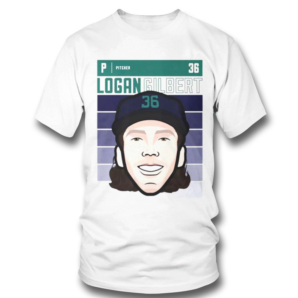 Logan Gilbert Seattle Fade Shirt Hoodie, Long Sleeve, Tank Top