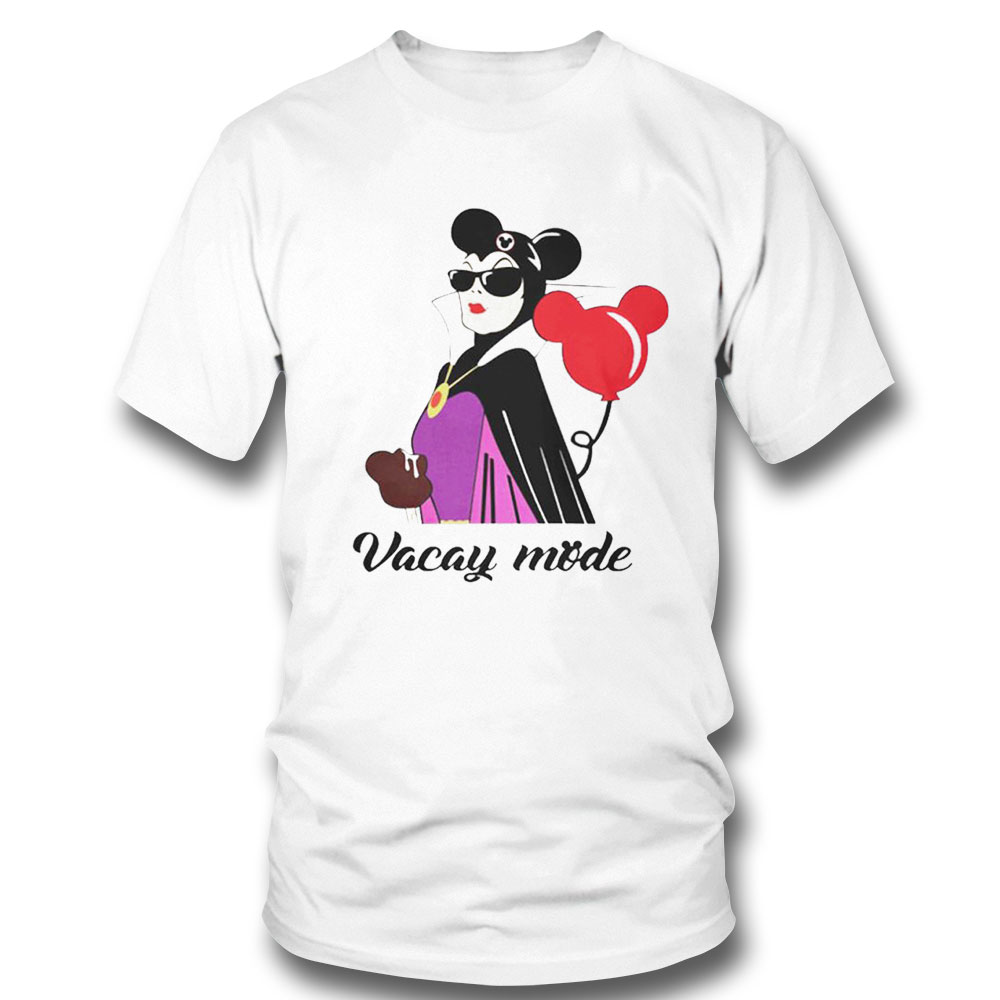 Maleficent Queen Vacay Mode Villains Evil Funny Christmas Shirt