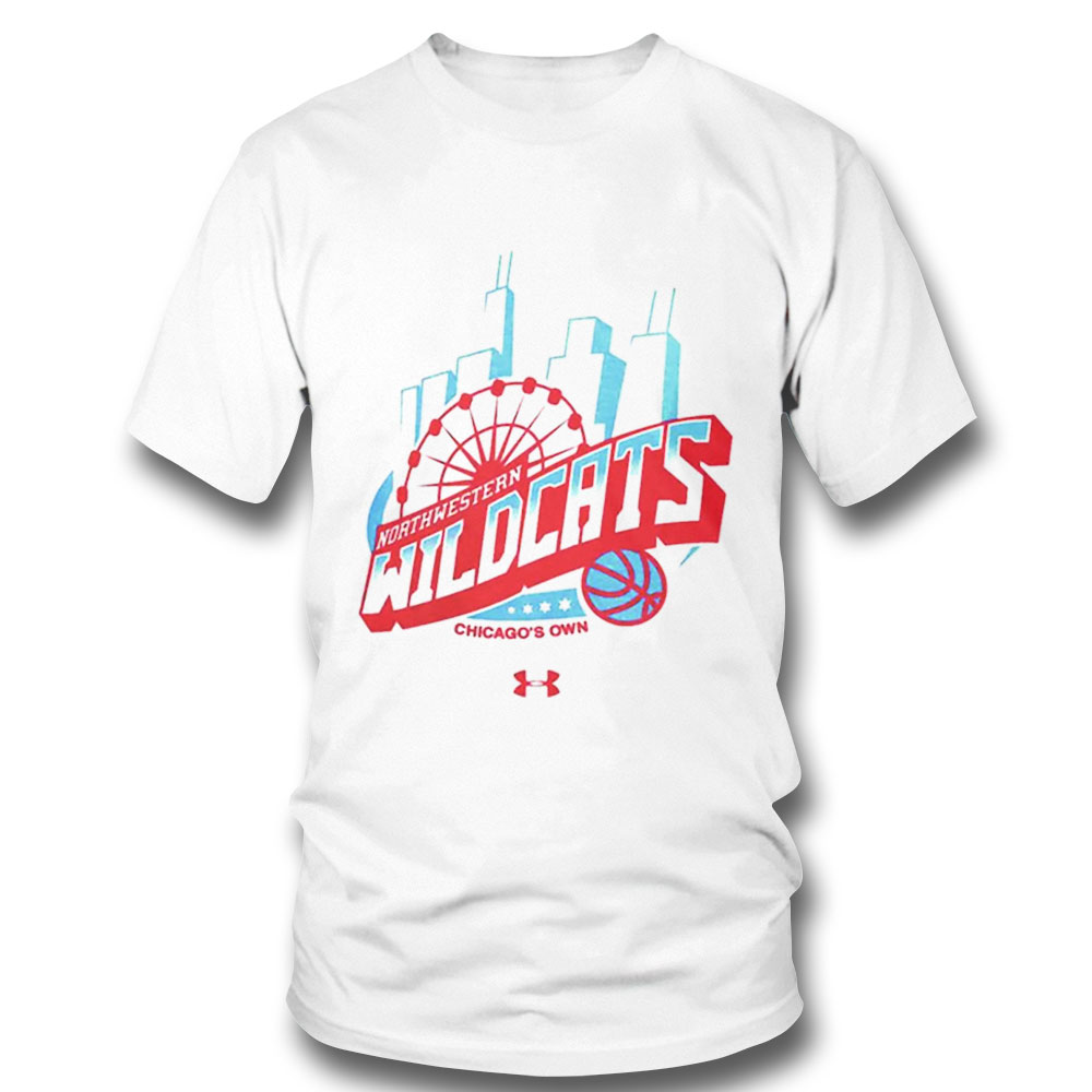 Northwestern Wildcats Under Armour Chicago Cityscape Champion Keough Naughton T Shirt Sweatshirt, Tank Top, Ladies Tee