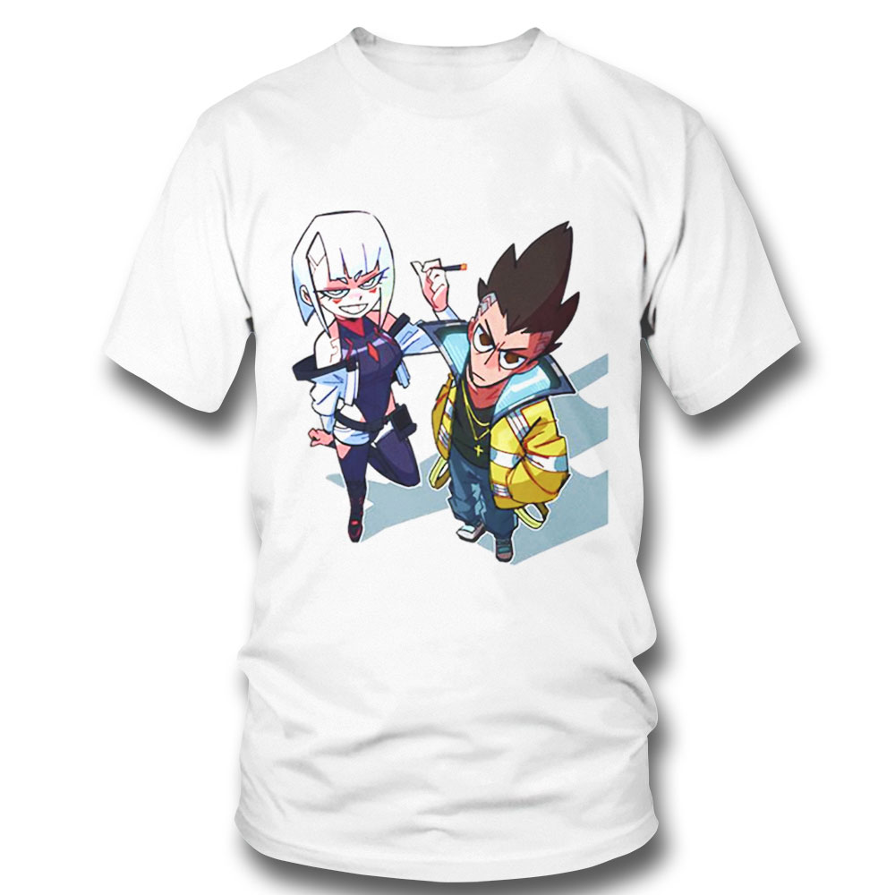 Rebecca And David Animation Cyberpunk Edgerunners Shirt Hoodie, Long Sleeve, Tank Top