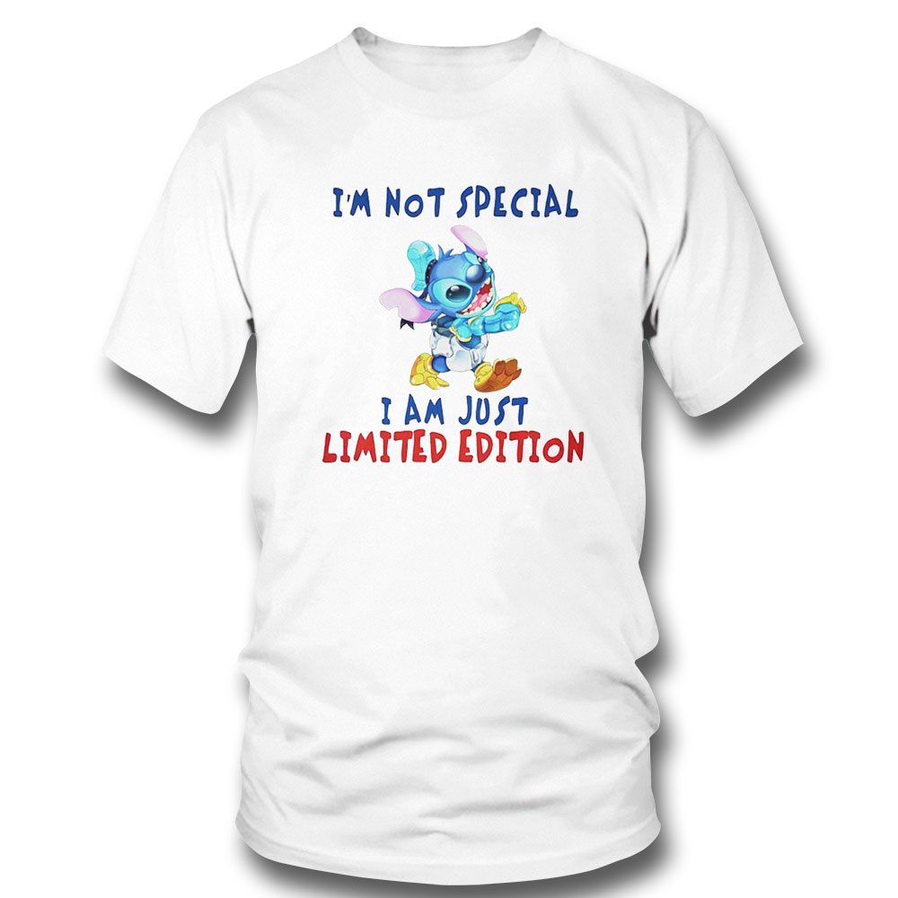 Stitch Im Not Special I Am Just Limited Edition Shirt Long Sleeve, Tank Top