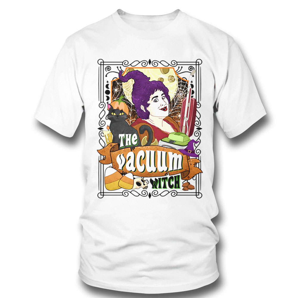 The Vacuum Witch Tarot Card Hocus Pocus Shirt