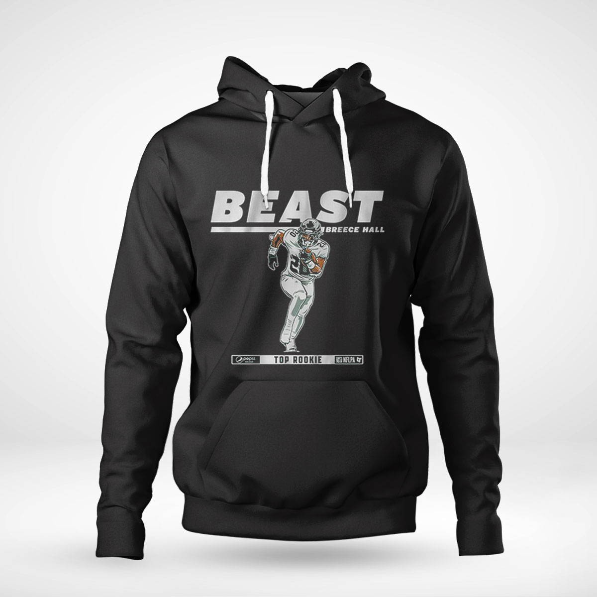 Breece Hall Beast Pepsi Top Rookie Hoodie T-shirt Sweatshirt, Tank Top, Ladies Tee