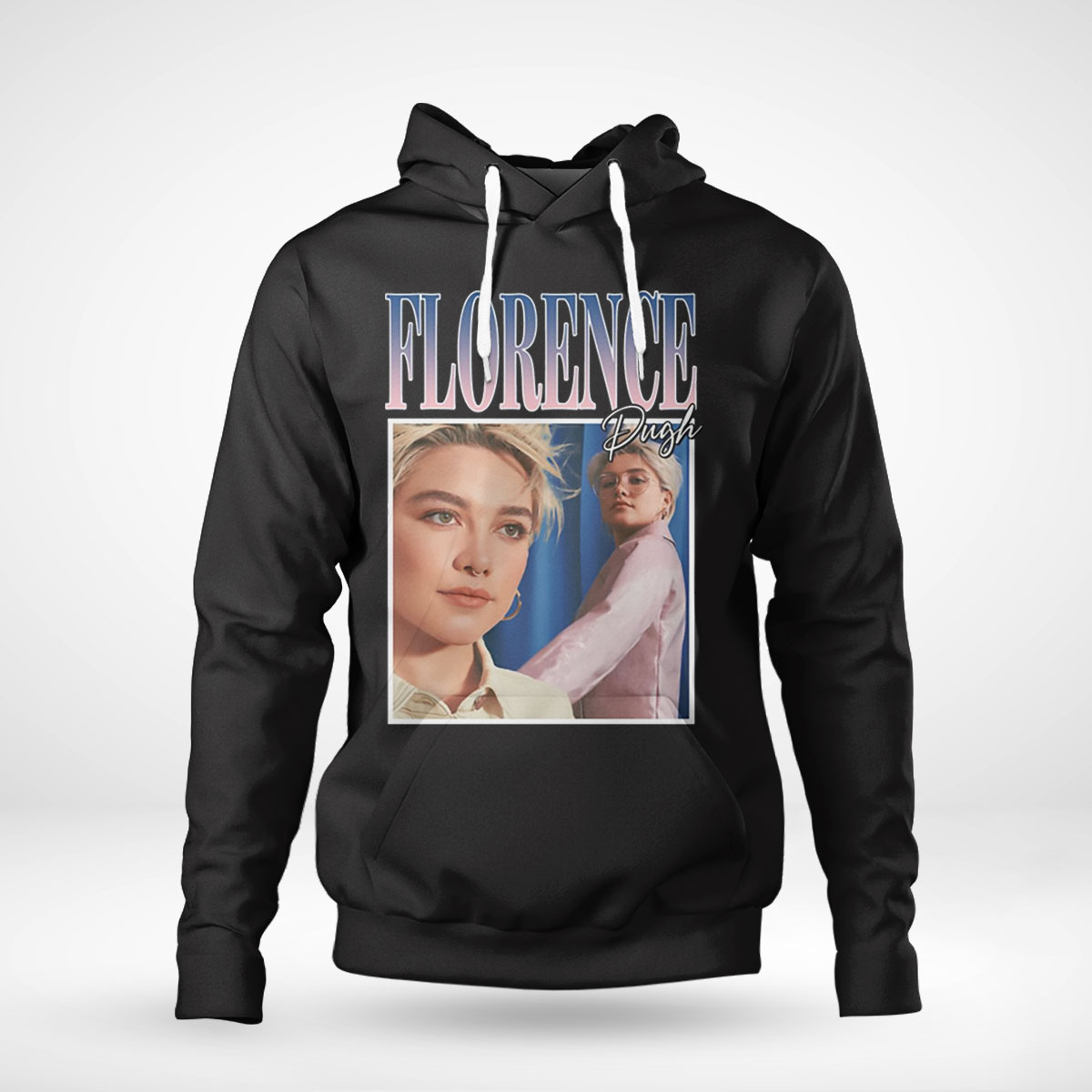 Florence Pugh Retro Homepage Shirt Sweatshirt, Tank Top, Ladies Tee