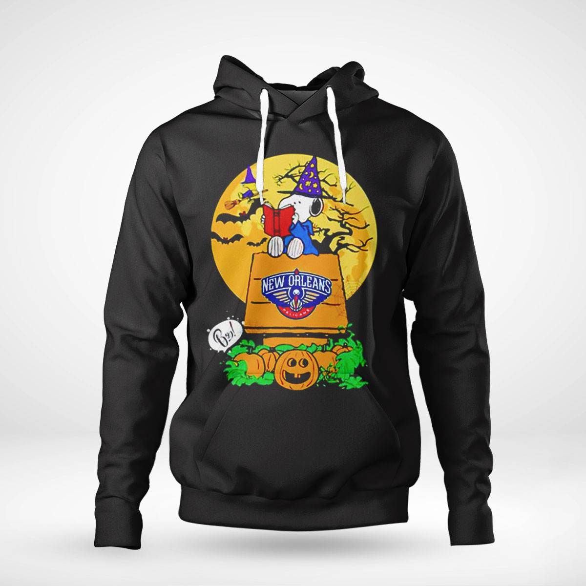 Pelicans Snoopy New Orleans Halloween Shirt Long Sleeve, Ladies Tee