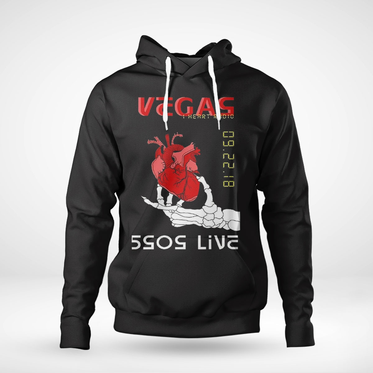 Vegas 5sos Art 5 Seconds Of Summer Tour Shirt Long Sleeve, Ladies Tee