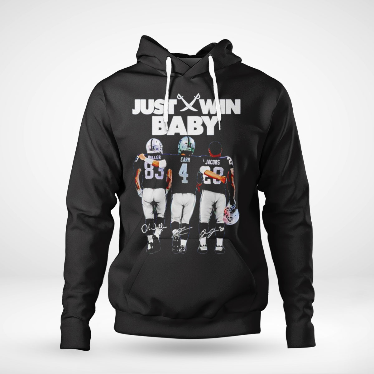 Waller And Carr Jacobs Just Win Baby Signatures Shirt Sweatshirt, Tank Top, Ladies Tee