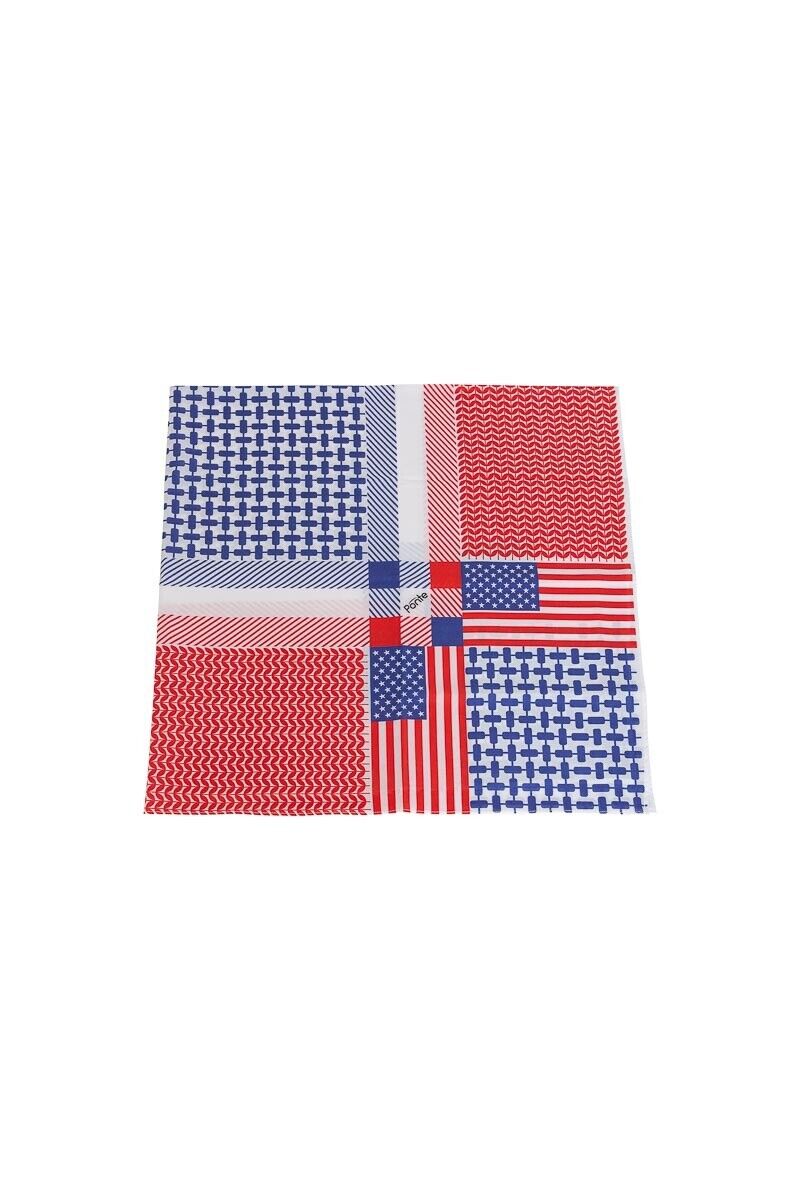2022 World Cup Keffiyeh Usa Shemagh Wrap Headwear Scarf For Fan Stars Stripes National Football Soccer Ghutra Scarf