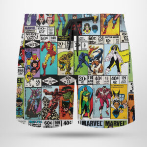 Beach Shorts Marvel Comics Corner Box Hawaiian Shirt 1