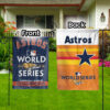 Houston Astros American League Champions 2022 World Series Champions Flag