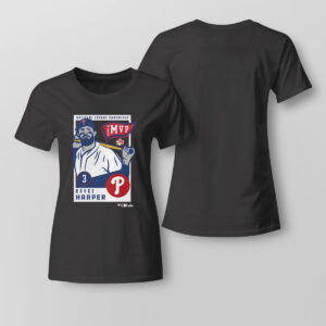 Lady Tee Bryce Harper Philadelphia Phillies National League Champions MVP 2022 Shirt