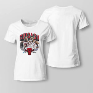 Lady Tee Chicago Bulls Zach Lavine Demar Derozan At And T Run With Us shirt 1
