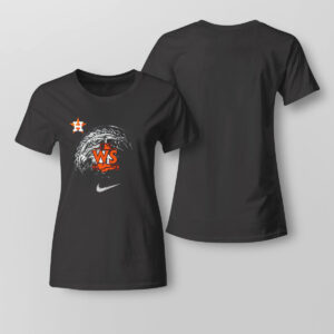 Lady Tee Houston Astros Nike Black 2022 World Series Worldwide T Shirt